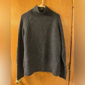 Loft Black Sparkle Sweater